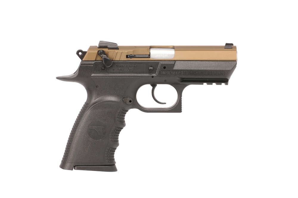 Handguns Magnum Research Baby Eagle III Semi Compact 40S&W BE III CMPT 40SW BURNT BRONZE • SEMI-COMPACT | TACTICAL RAIL • Model: Baby Eagle III Semi-Compact